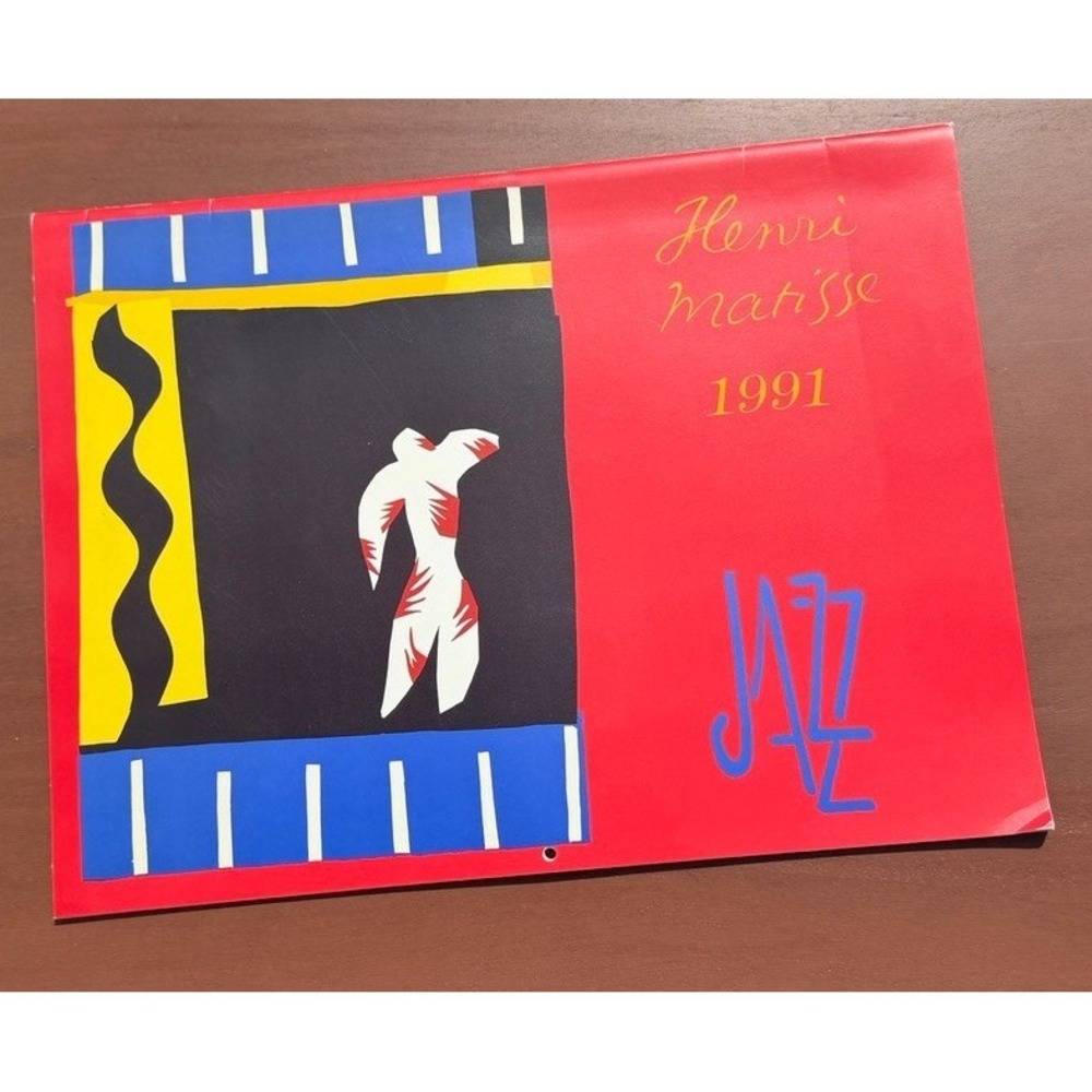 Henri Matisse Jazz 1991 Wall Calendar Art Institute of Chicago‎